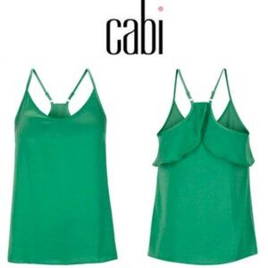 CAbi Verdant Green Racerback Tank Top
